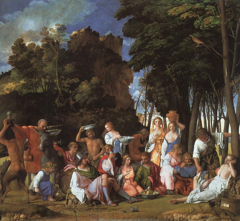 Giovanni Bellini Feast of the Gods China oil painting art